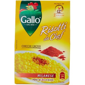 Risotti da Chef  Milanese  Gallo - 175 g