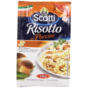 Risotto Al Porcino  Scotti - 210 g