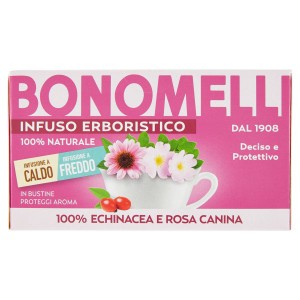 Infuso Erboristico Echinacea e Rosa Canina Bonomelli - 32 g