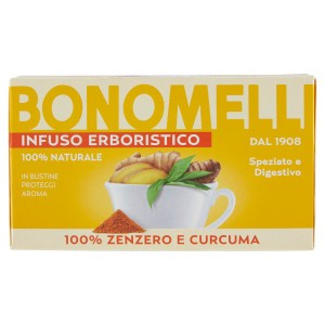 Infuso Erboristico Zenzero e Curcuma Bonomelli - 32 g