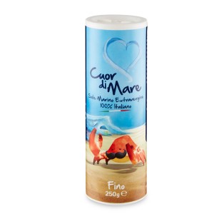 Sale Fino Dispenser Cuore di Mare - 250 g
