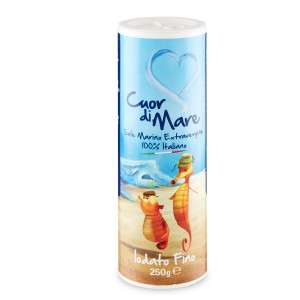 Sale Iodato Fino Dispenser Cuore di Mare - 250 g