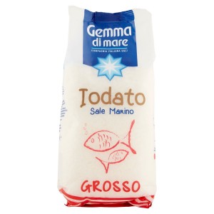 Sale Marino Iodato Grosso Gemma di Mare - 1 Kg